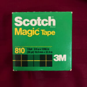 Scotch Magic Tape 0.75 inch x 36 yards.