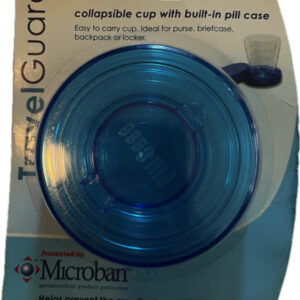 Travel Guard Collapsible Cup Blue.
