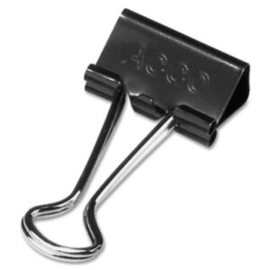 Acco Binder Clips 12 Per Package Small.