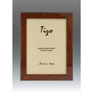 Tizo Design Picture Frame Dark Burl 5.0 x 7.20 inches.