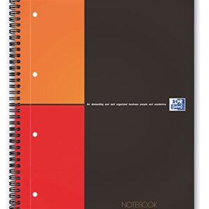 Oxford International Notebook Graph Paper A4+ (8.3 x 11.7 inches).