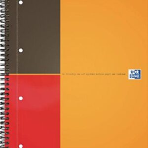 Oxford International Writing Notebook Lined Paper A4+ (8.3 x 11.7 inches).