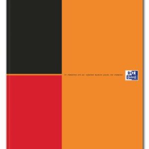 Oxford International Notebook Lined Paper A4 (8.3 x 11.7 inches).