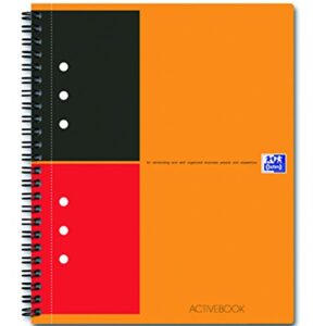 Oxford International Active Book Lined Paper A5+ (5.8 x 8.3 inches).