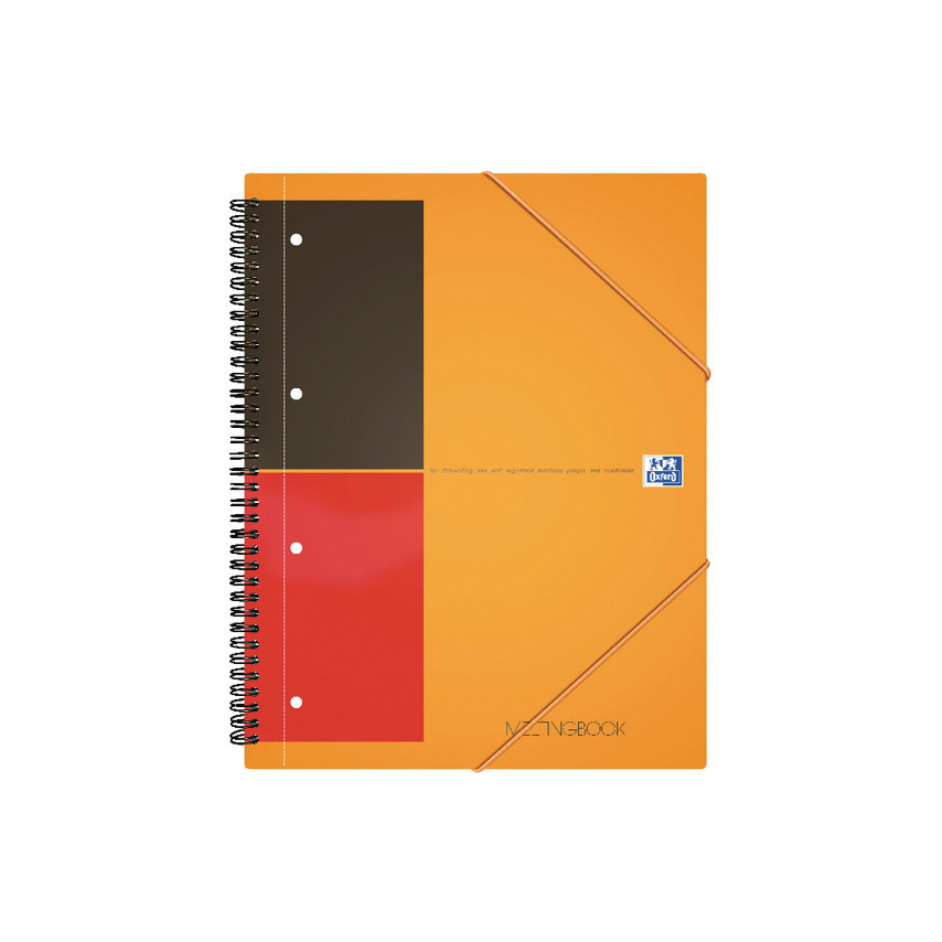 Oxford International Meeting Book Lined Paper A4+ (8.3 x 11.7 inches).