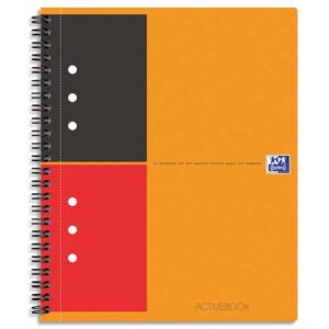 Oxford International Active Book A5+ (5.8 x 8.3 inches).
