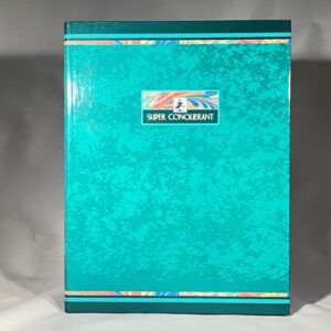 Super Conquerant Notebook Hardcover, Rulling 5x5 mm Squared 7.0 x 9.0 inches.
