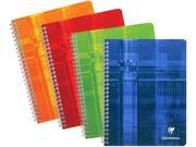 Clairefontaine Classic Wirebound Notebook Assorted Colors, Selected At Random Lined Paper A4 (8.3 x 11.7 inches).