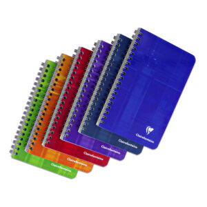 Clairefontaine Wirebound Multiple Subject Graph Paper Notebook Assorted Colors, Selected At Random Graph Paper 6.7 x 8.6 inches.