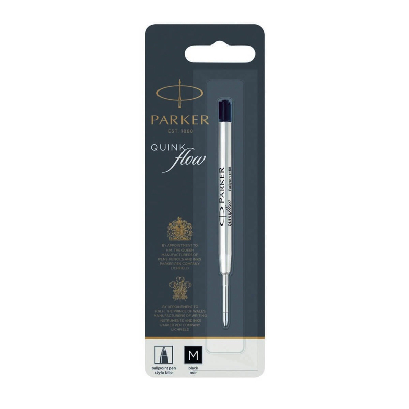 Parker Quink Flow Pen Refill Black.
