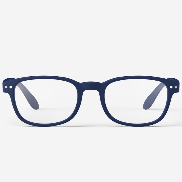 IZIPIZI Collection B Square Readers Navy Blue +3, 45 mm.