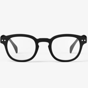 IZIPIZI Collection C Square Readers, + 2.5 Black +2.5, 45 mm.