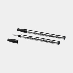 Mont Blanc 2 Rollerball Legrand Refills Mystery Black Two Refills, Medium.
