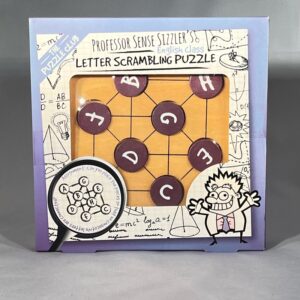 The Puzzle Club Professor Sense Sizzler's Letter Scrambling Puzzle.