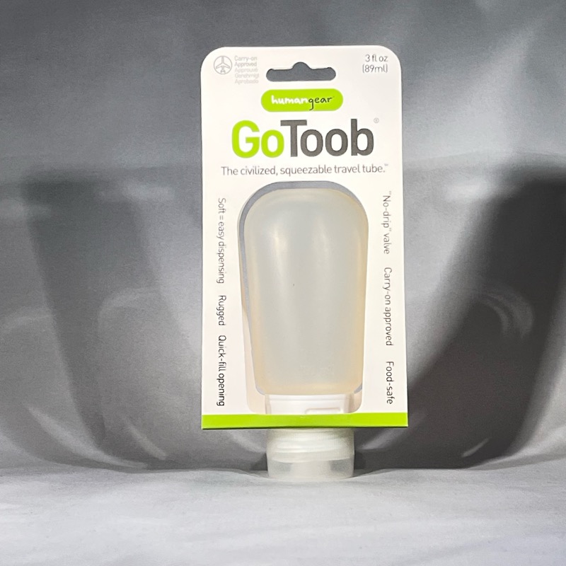 Human Gear GoToob Clear Large, 3 fl oz.