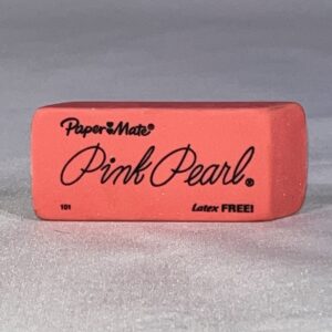 Papermate Pink Pearl Eraser.