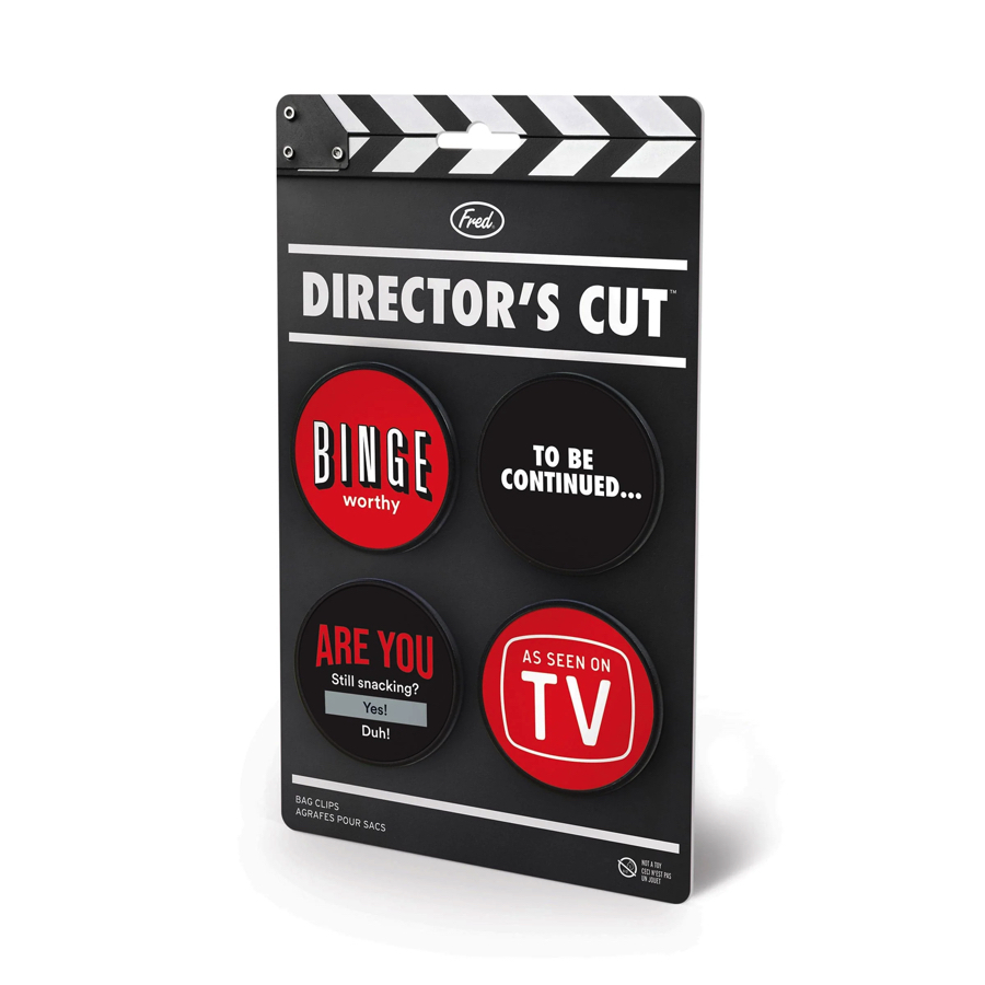 Fred Director's Cut Bag Clips.