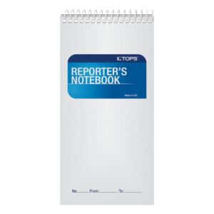 Esselte Recycled Reporter’s Notebook 4 x 8 inches.