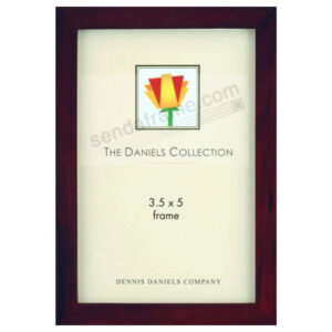 Daniels Picture Frame Walnut 3.5 x 5.0 inches.