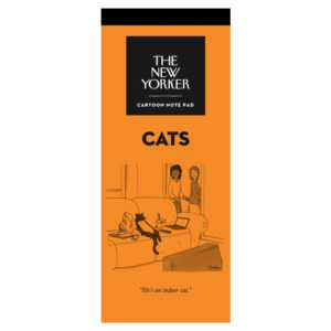 Nelson Line The New Yorker Note Pad Cat Cartoons.