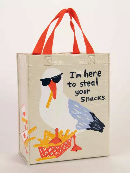 Blue Q Handy Tote I'm Here To Steal Your Snacks.