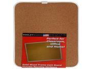 Dooley Vinyl Framed Cork Board 8.5 x 11 inches.